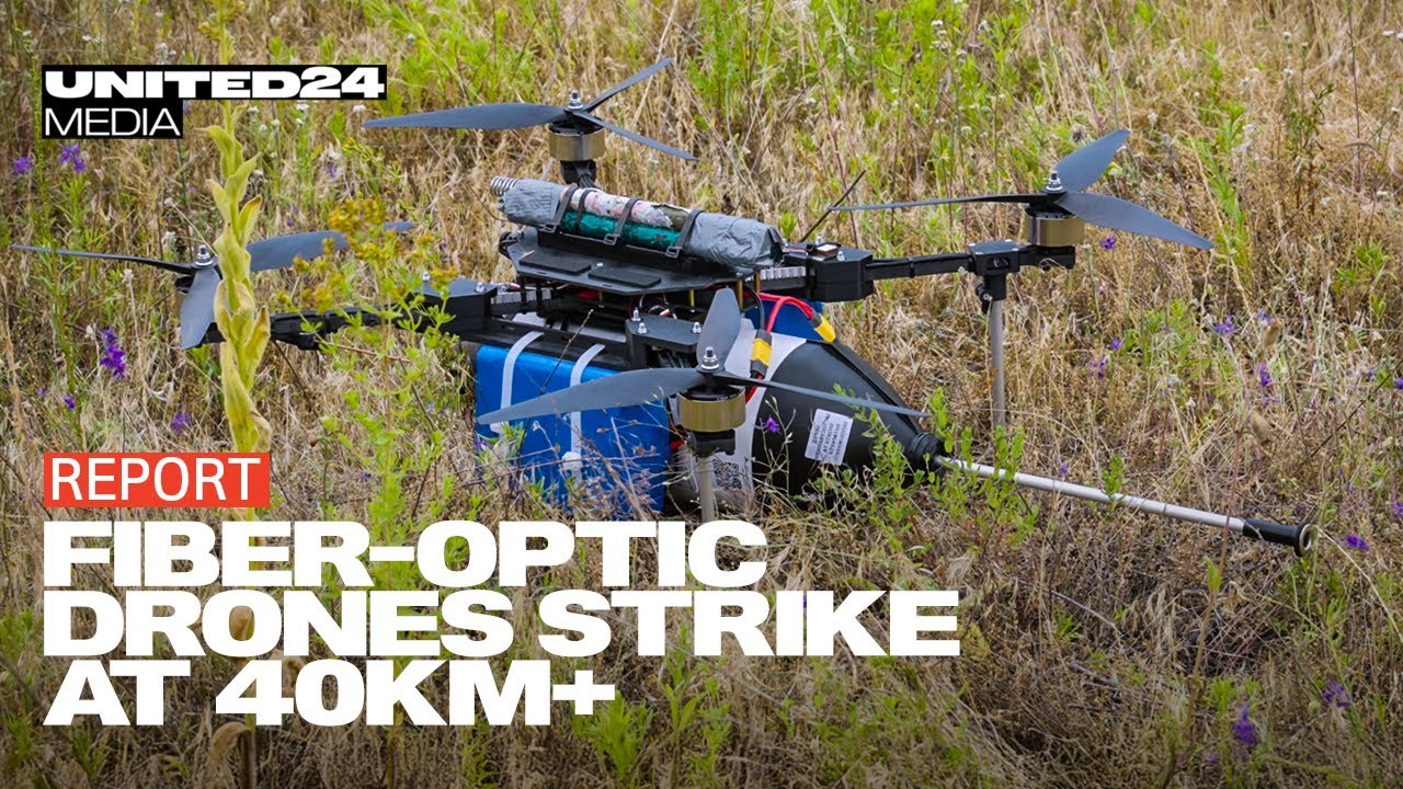 Ukrainian-made Fiber-Optic Drones Strike at 40km+. Review + Test with Brave1