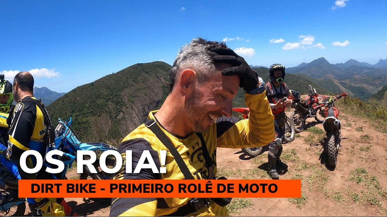 Os Roia - Primeiro Rolê de moto | Dirt Bike - Café na Trilha