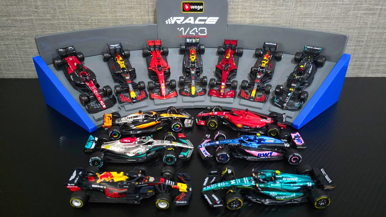 Unbelievable Detail! Miniature Bburago F1 Cars Up Close &ndash; A Collector's Dream!