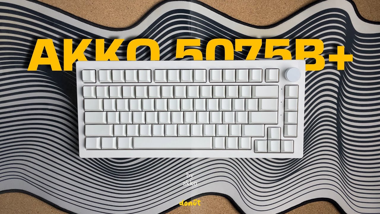 MENEL x AKKO 5075B+ VIA (75%) | Keyboard Preview