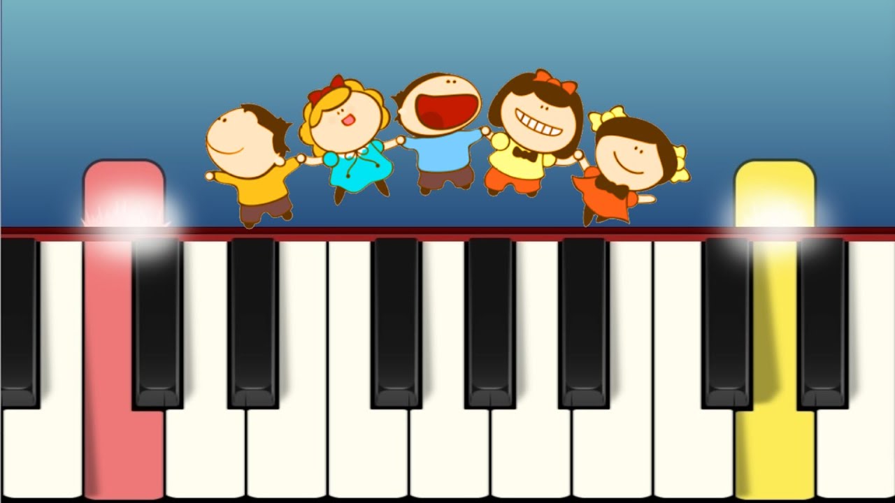 5 Chansons Enfants Très Simples pour Enfants Apprendre à jouer du Piano (débutant) (Volume 5)