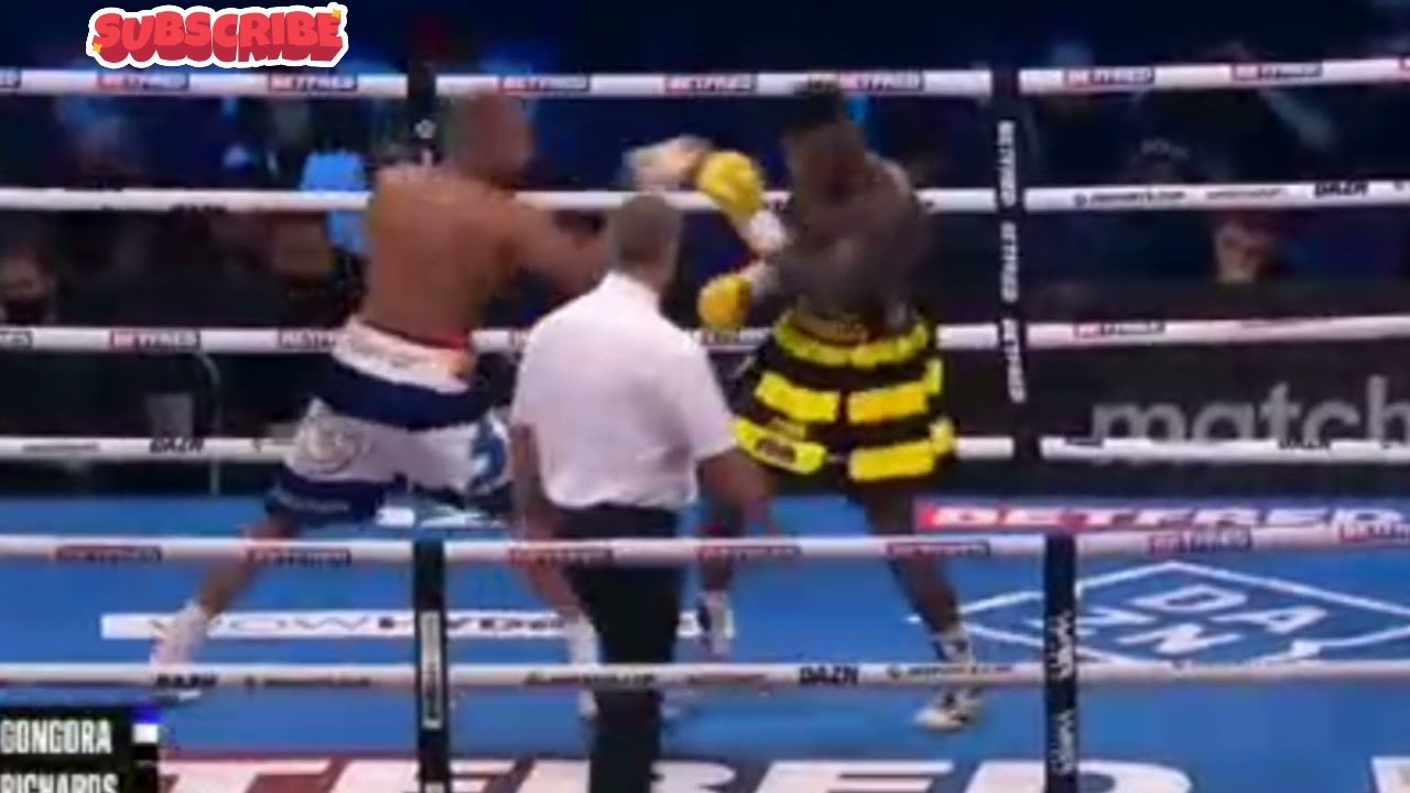 Lerrone Richards disrespect  Carlos Gongora with a brutal Punch to the face | Replay in Slow No
