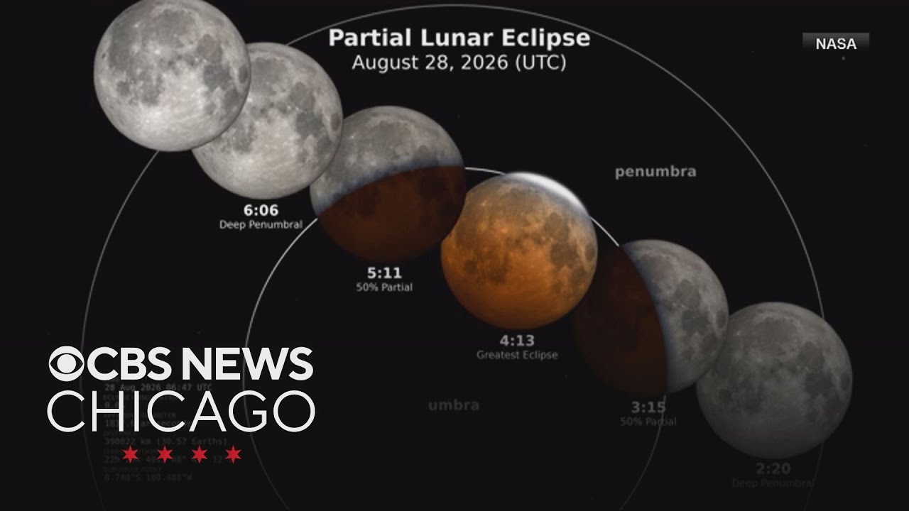 How to see the August 2026 lunar eclipse in Chicago and Illinois