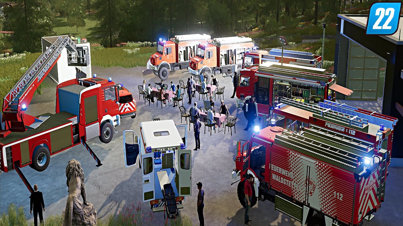 LS22 - Das große Feuerwehrfest mit allen Feuerwehren 🚒