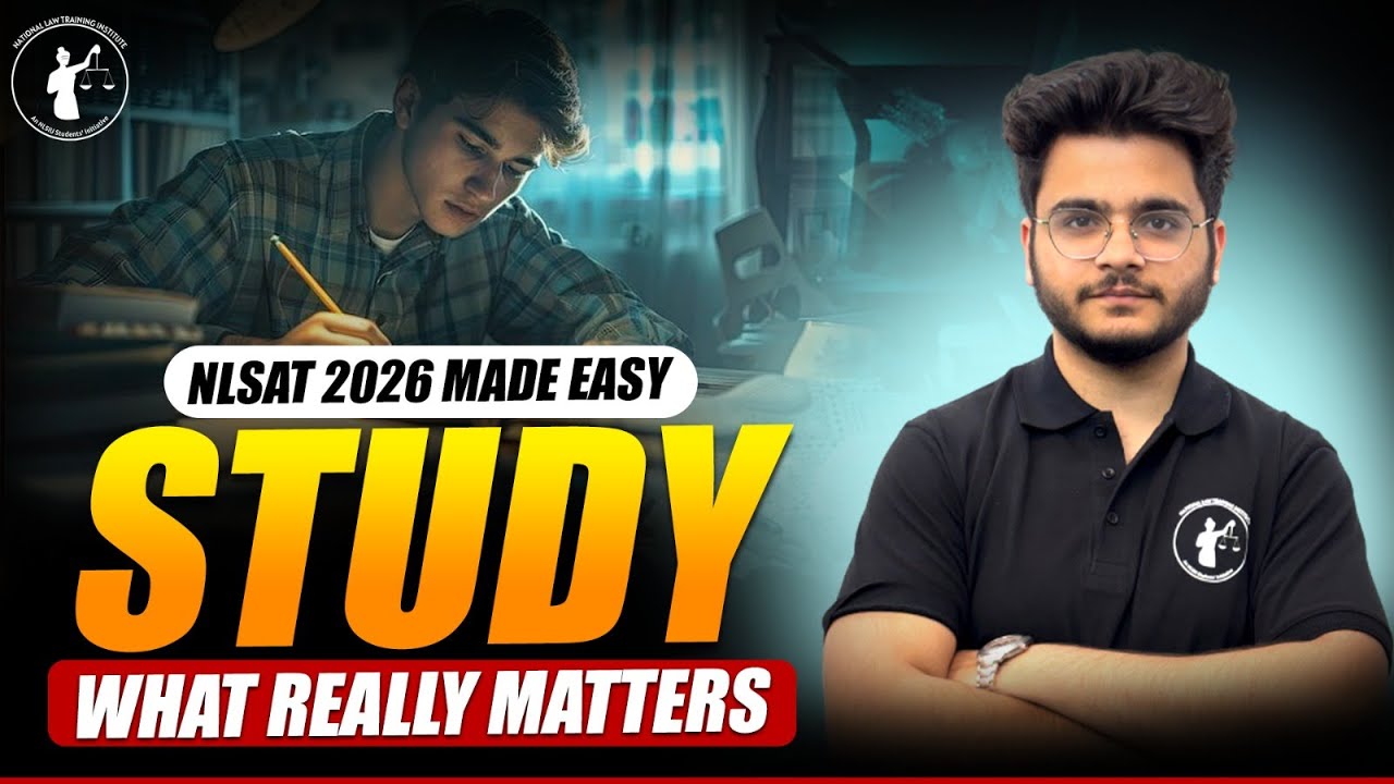 NLSAT 2026 — Study What REALLY MATTERS | 3 MONTHS | LAST-MINUTE Strategy.