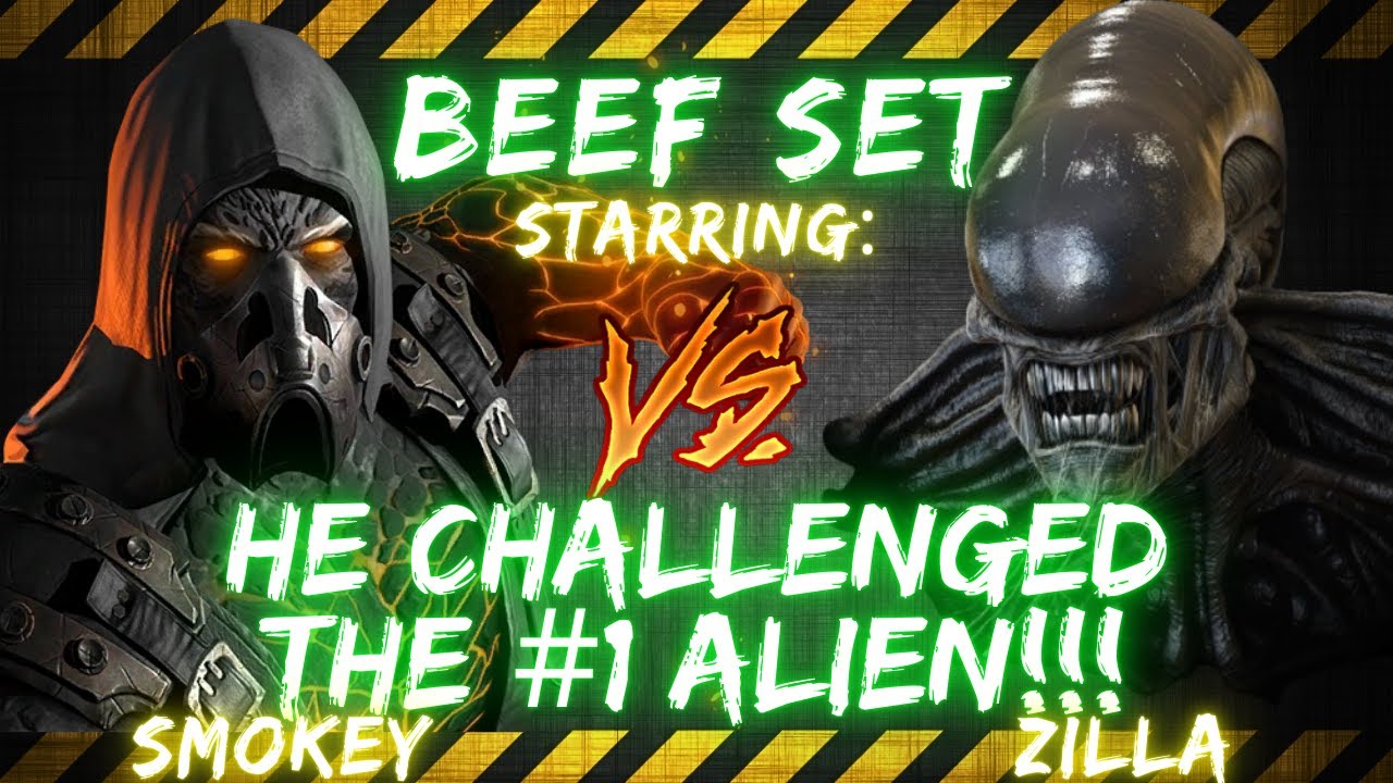 BEEF SET ft. Zilla vs Smokey | HE CHALLENGED THE #1 ALIEN PLAYER!!! 🔥👀🎤