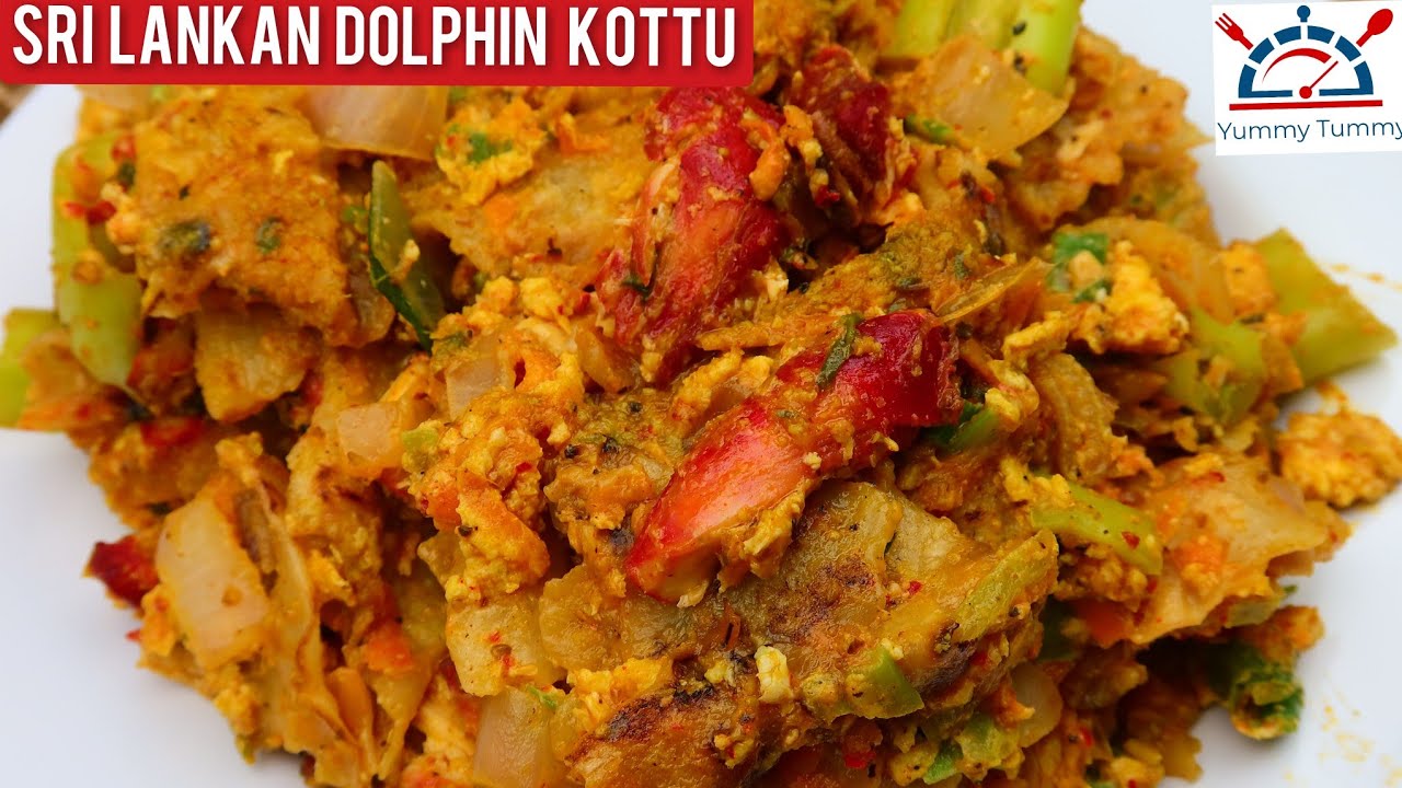 Dolphin Kottu Sri Lanka | Chicken Dolphin Kottu | Homemade Dolphin Kottu