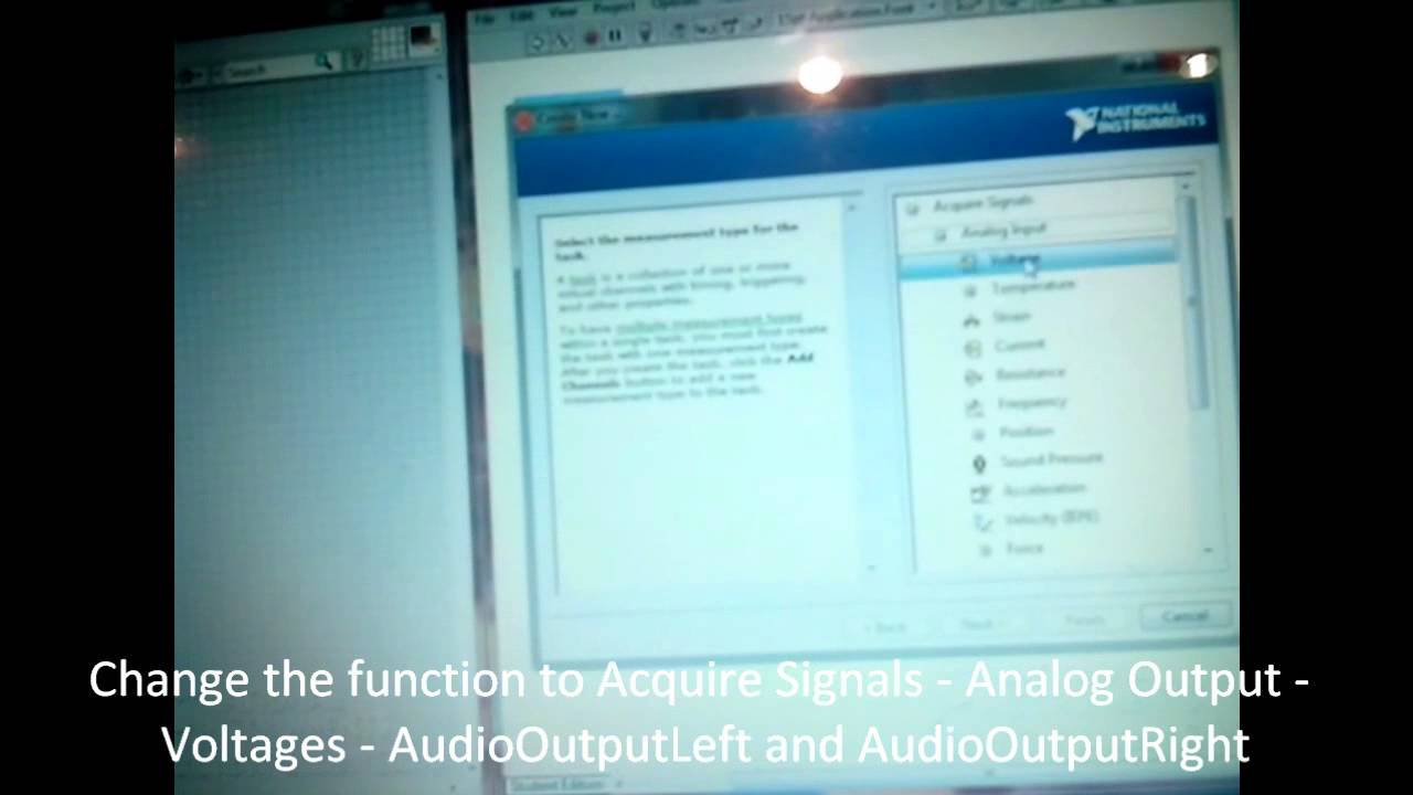 frequency of sound using NI myDAQ and LabVIEW