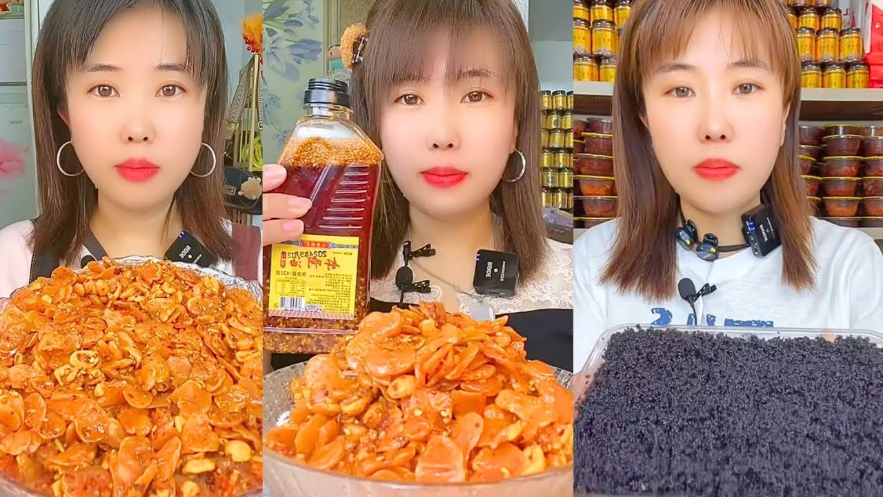 Traditional Chinese Snacks Mukbang | Sesame Balls, Sauces & Local Treats ASMR #330