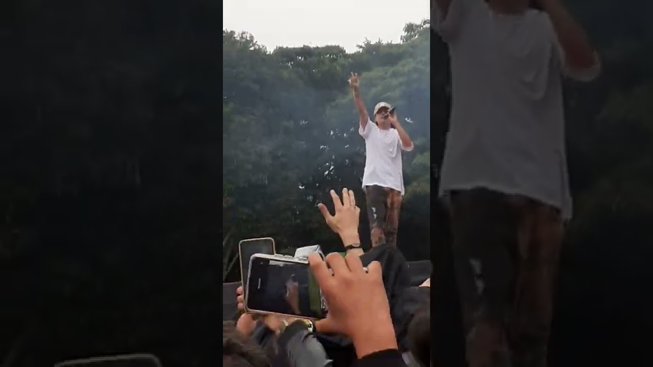 Freestyle de Trueno  hip hop al parque Colombia - Bogotá