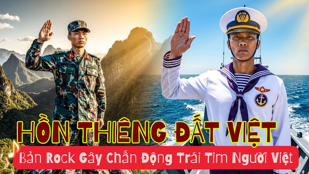 🇻🇳 Hồn Thiêng Đất Việt | Epic Symphonic Rock Việt Nam – Sông Núi Rock