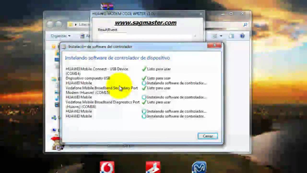 Como liberar un modem USB Internet de Vodafone