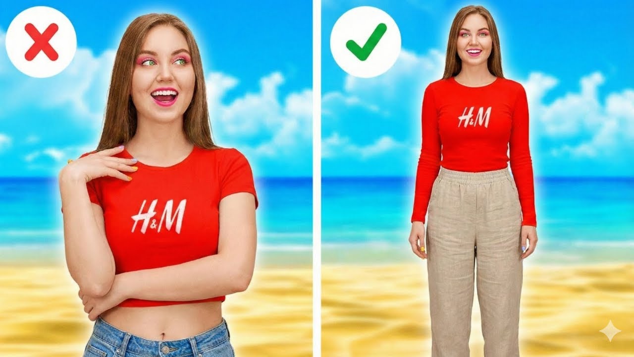 SUMMER EMERGENCY HACKS || Useful Guide for All Occasions! Creative Crafts by 123 GO!