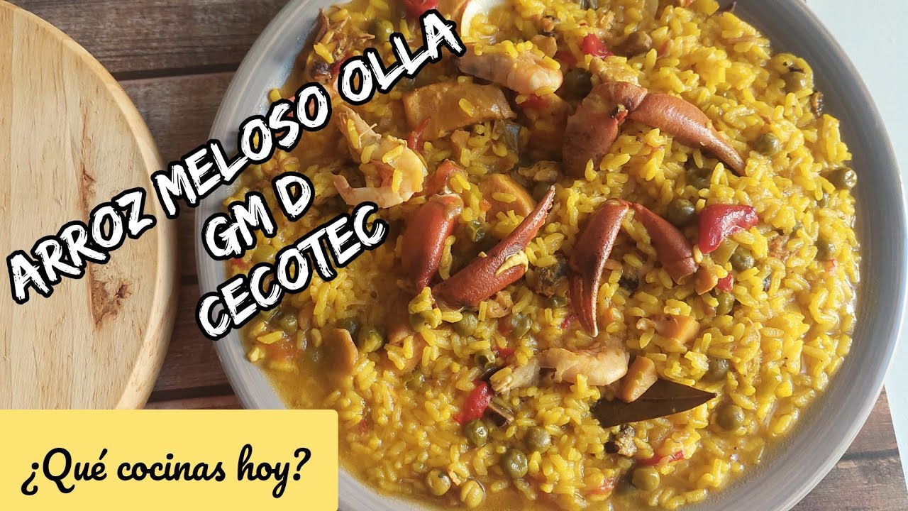 ARROZ Meloso en 😲 OLLA GM D CECOTEC,  ni PAELLA ni pael #ollagm #arroz #tendencias