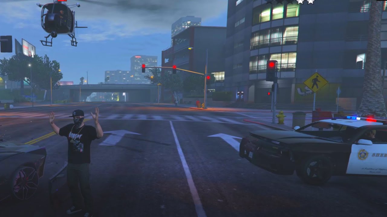 GTA FiveM CnR Cops and Robbers Random moments