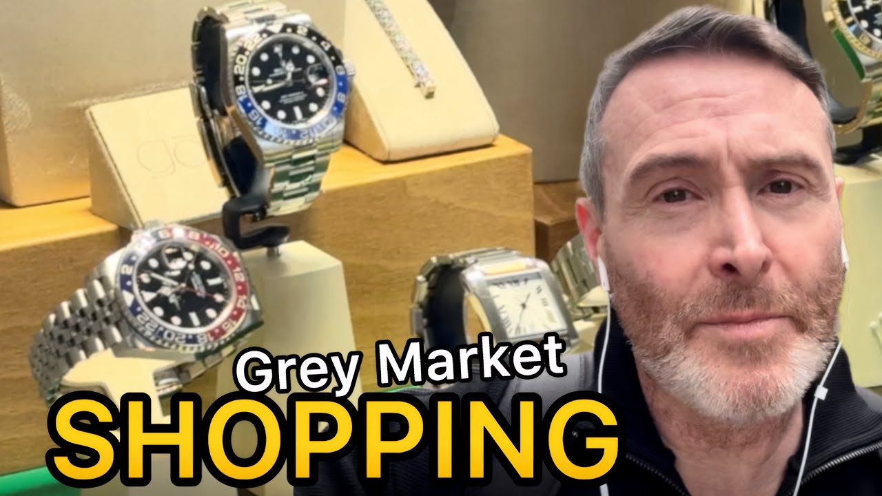 ENGLAND: GREY MARKET WATCH SHOPPING I FOUND BARGAINS, ROLEX, PATEK & OMEGA WATCHES ALL BELOW RETAIL!