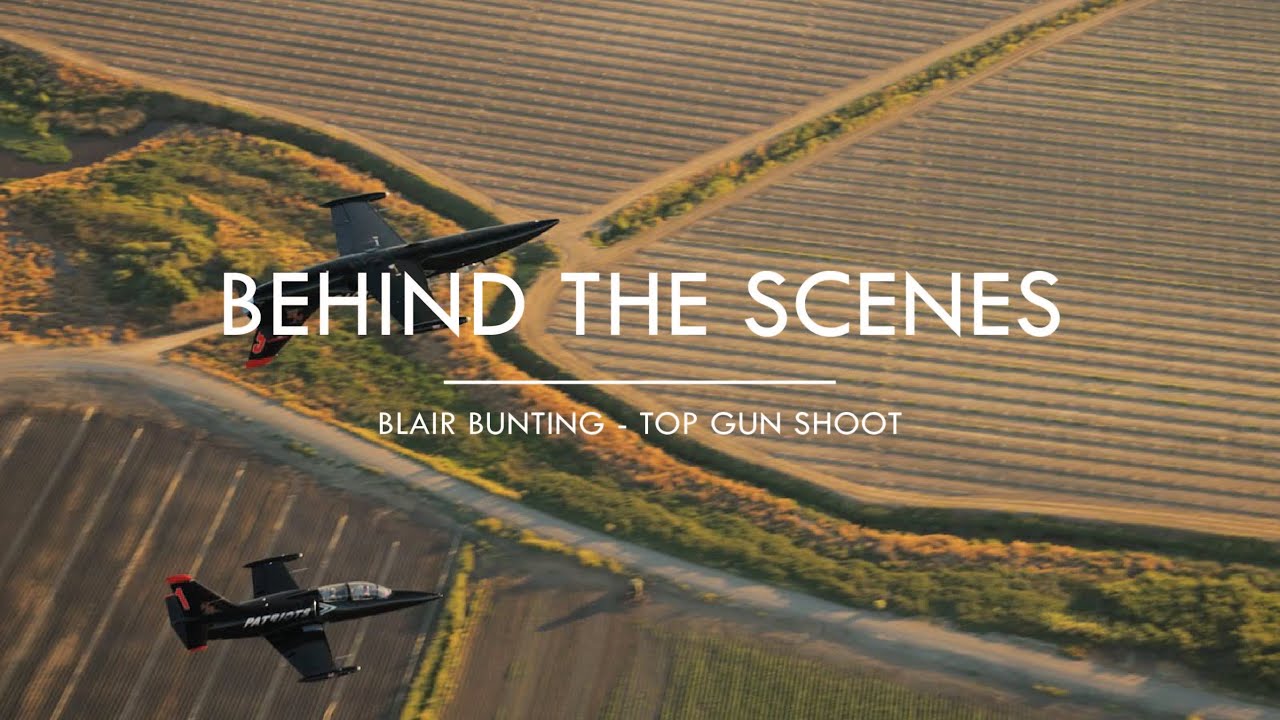 Behind The Scenes of Blair Bunting's H6D 'Top Gun' Shoot