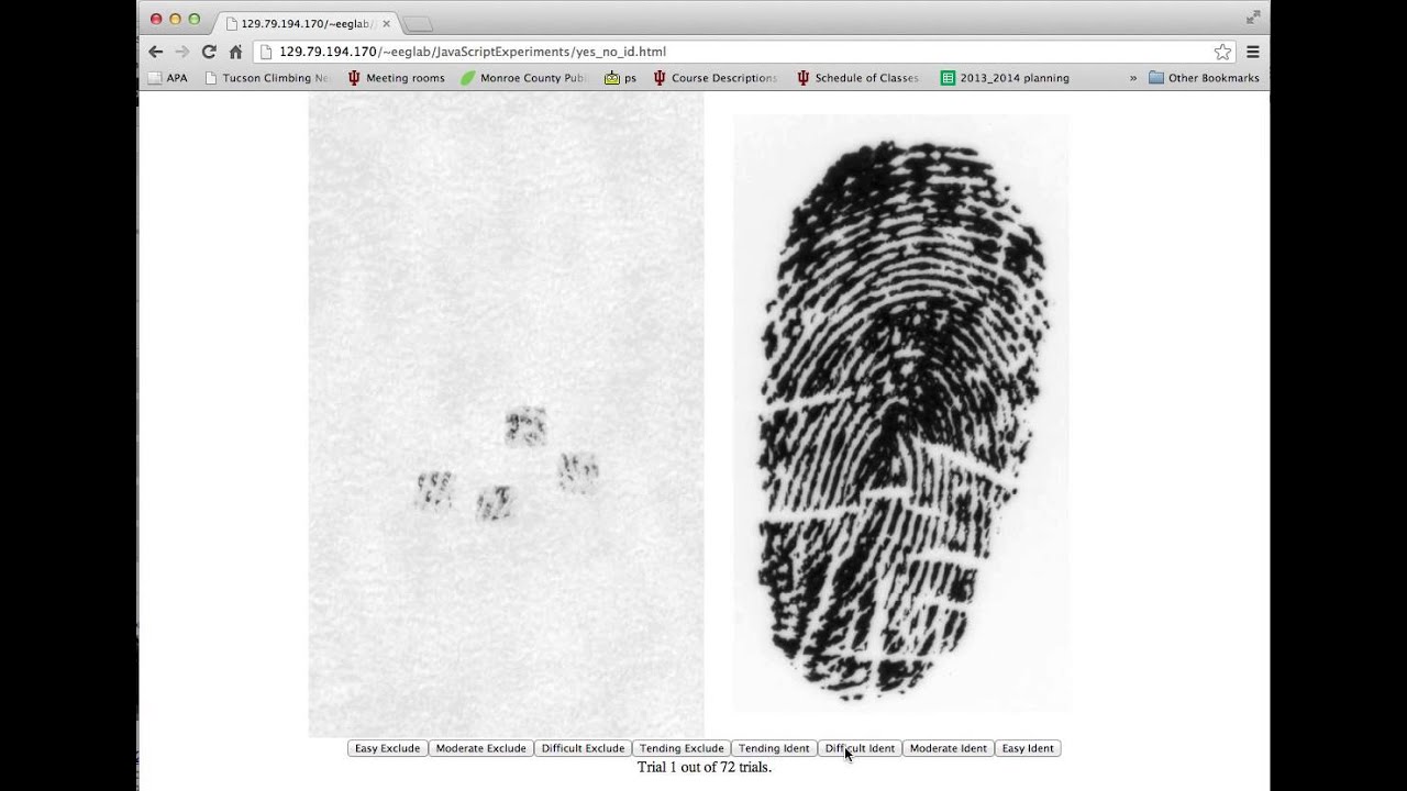 Fingerprint Matching