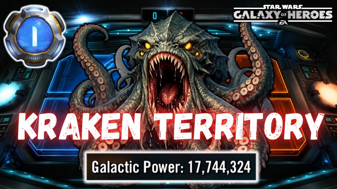 Facing One of the TEN Largest Accounts in the Game! Nearing Global Top 50 Rank! 3v3 GAC Kyber 1