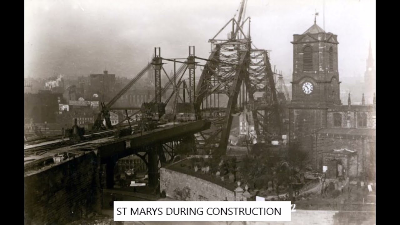 THE NEW TYNE BRIDGE BUILT 1925 -28 video Colin C