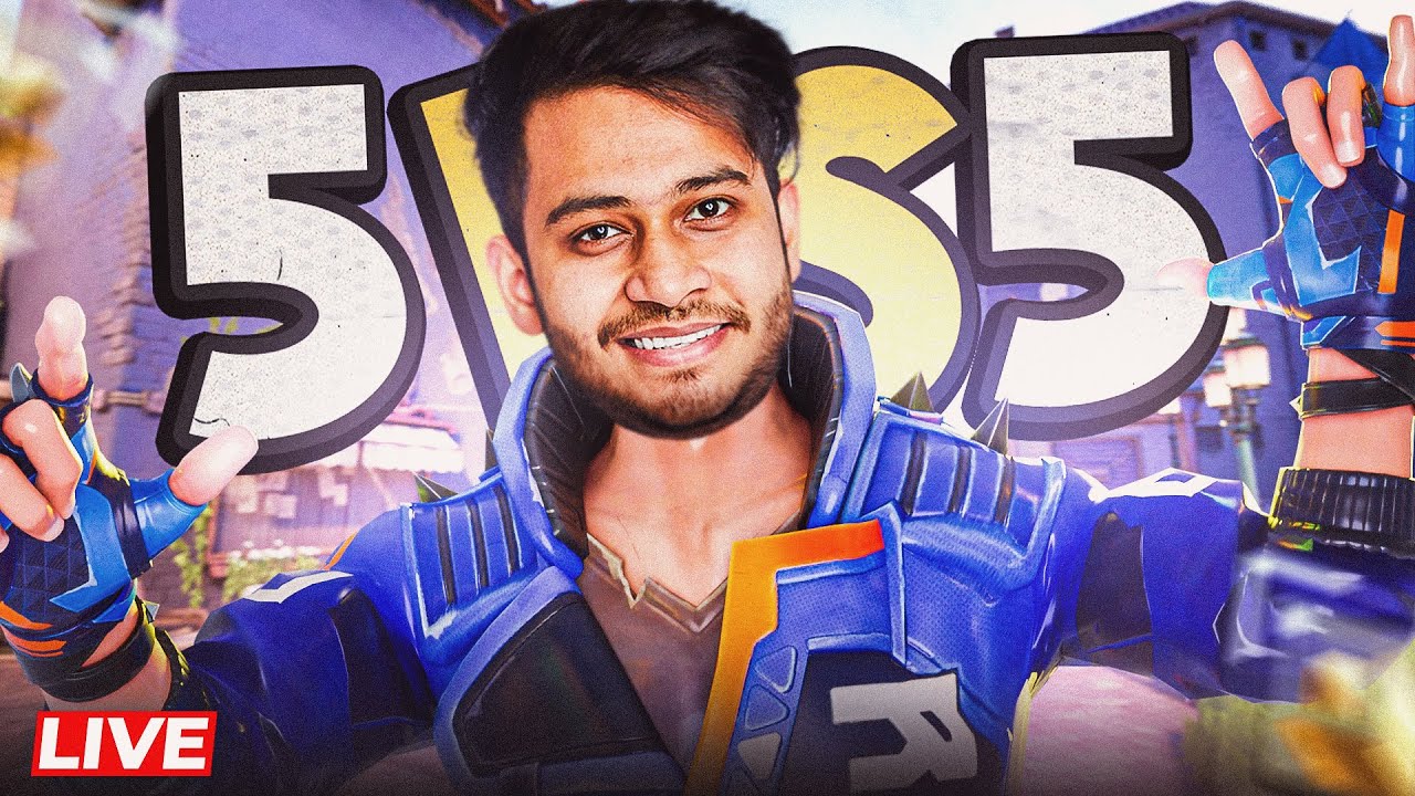 🔴 AAJ HOOGA 5 VS 5 VALO with S8UL