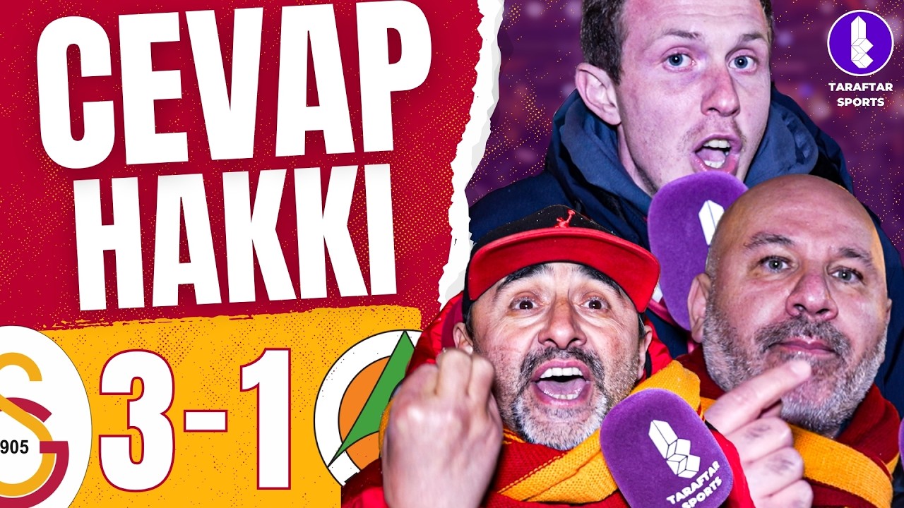 CEVAP HAKKI | Top Oynayacaksın | Galatasaray 3-1 Alanyaspor | Maç Sonu Taraftar Sports