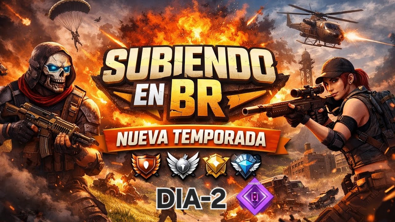 DIA-2 nueva temporada subiendo de rango ( FREEFIRE ) BR
