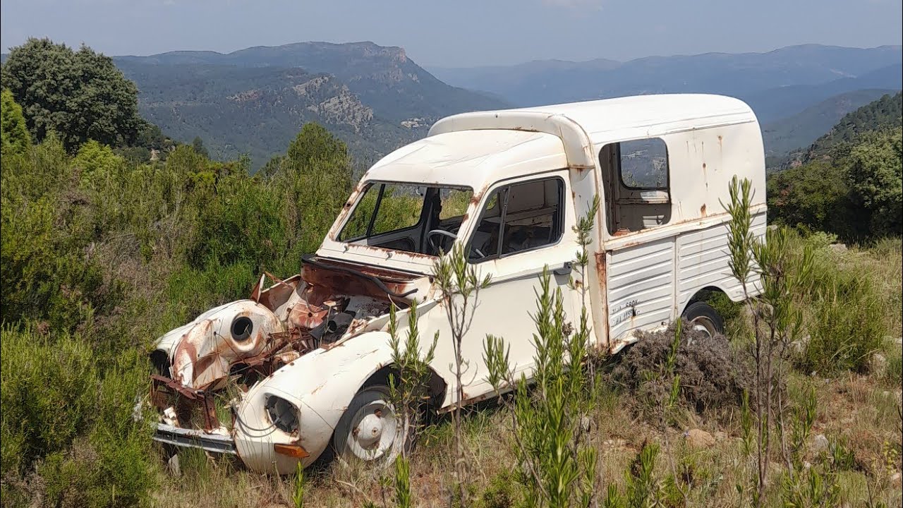 Citroën Dyane 6 400 en el Monte