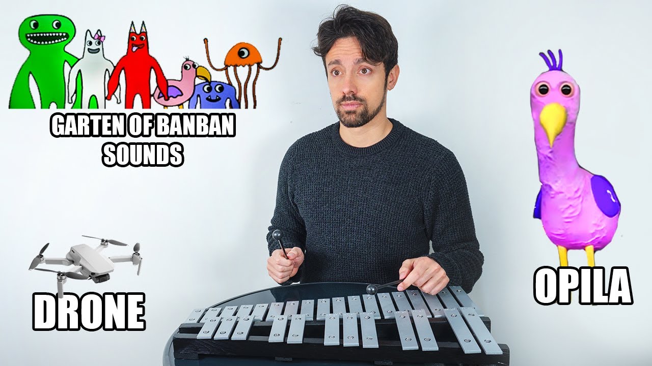 Making the sounds of Garten of Banban