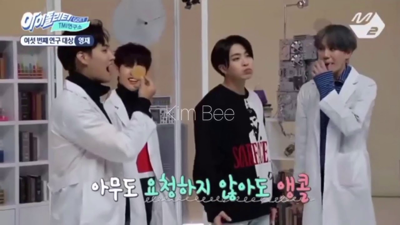 GOT7 JB funny eating