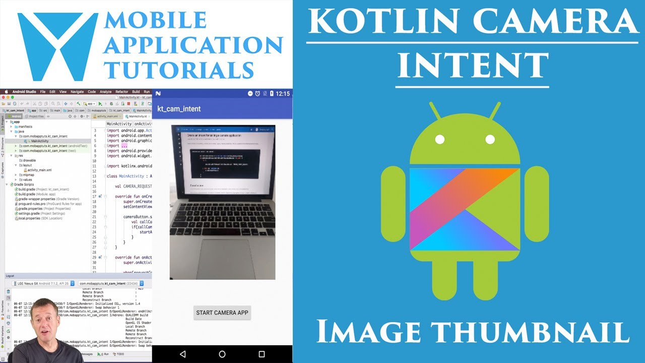 Creating camera intent app using Kotlin on android - Displaying thumbnail
