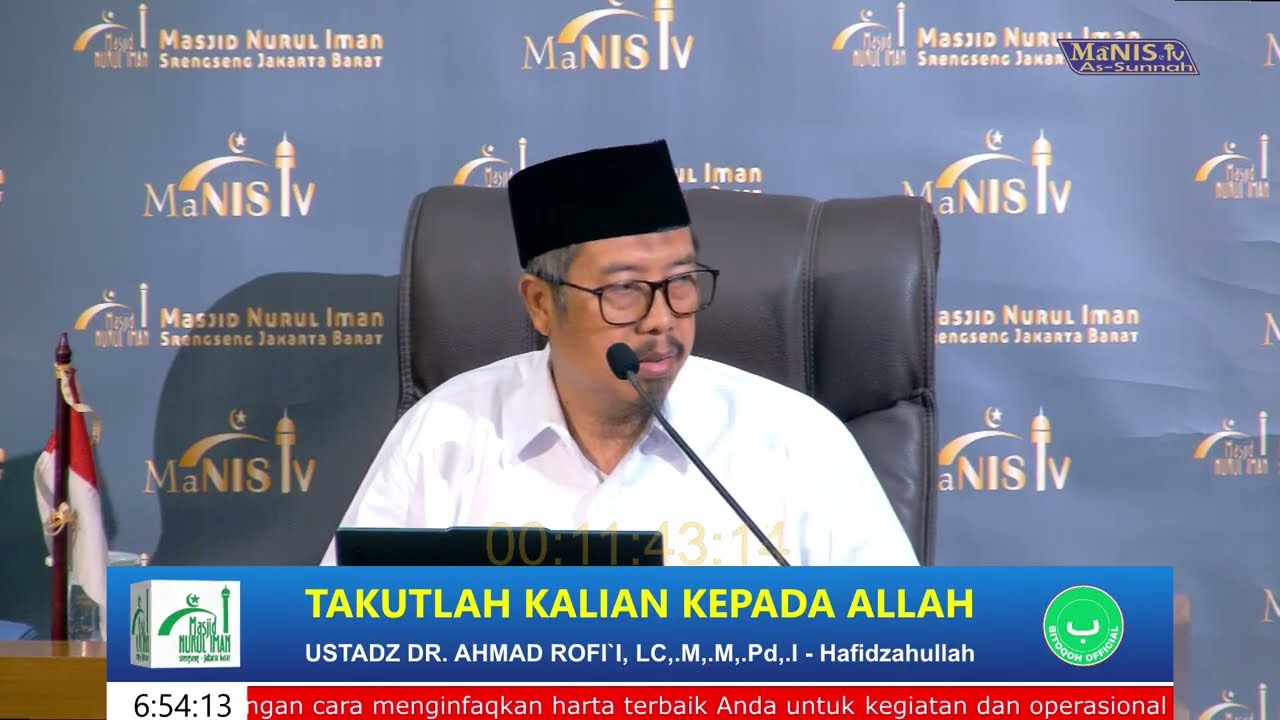 Ustadz Dr. Ahmad Rofi`i, Lc,.M,.M,.Pd,.I. Berbagai peringatan Allah