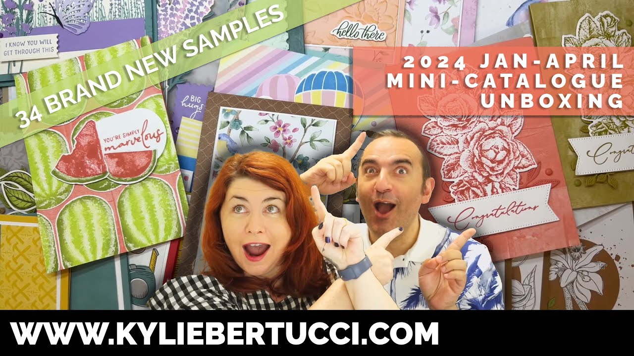 Exciting Unboxing: 2024 Stampin' Up Mini Catalog Products + New Inspiring Samples! 🎉✨
