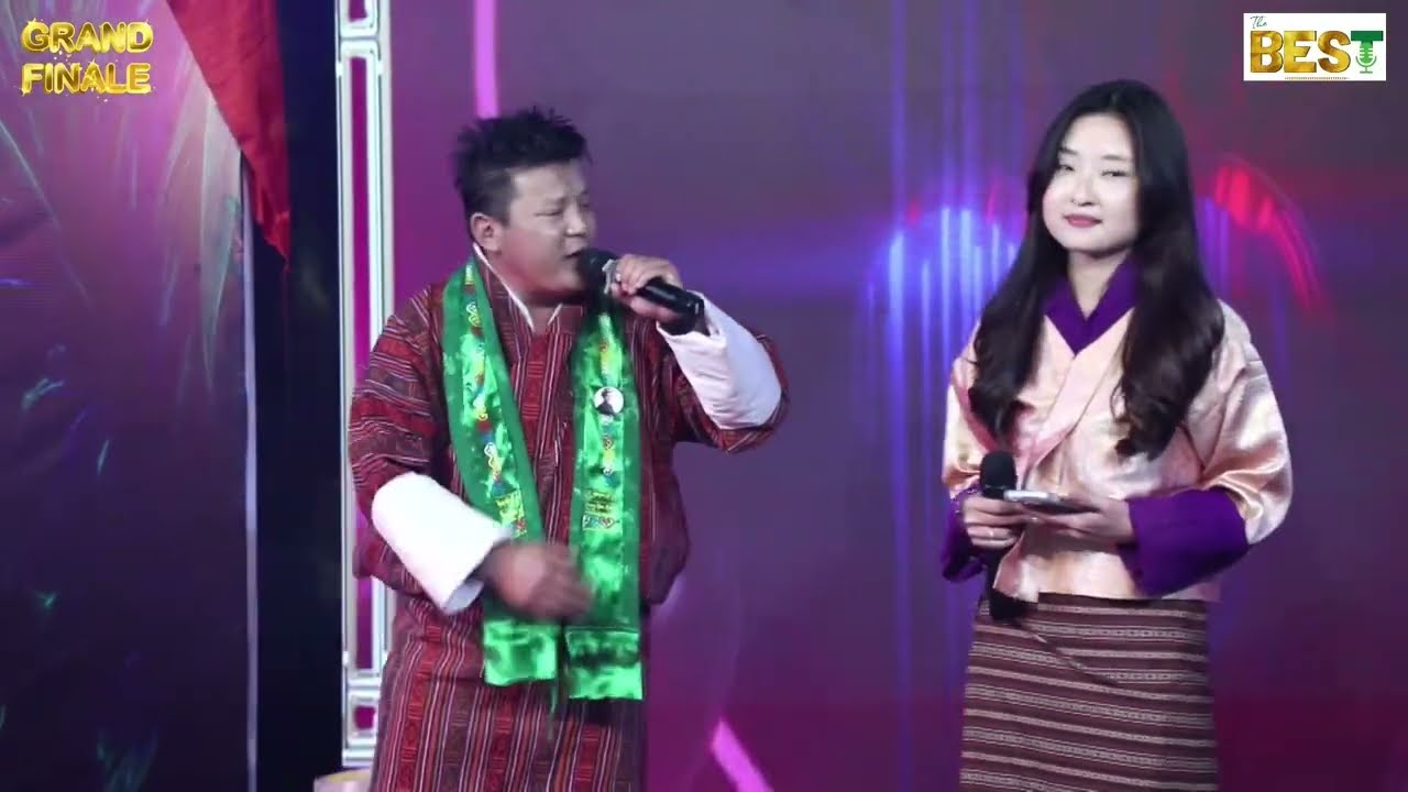 Guest Singer Pema Tshoki & Contestants Thinley Dorji 