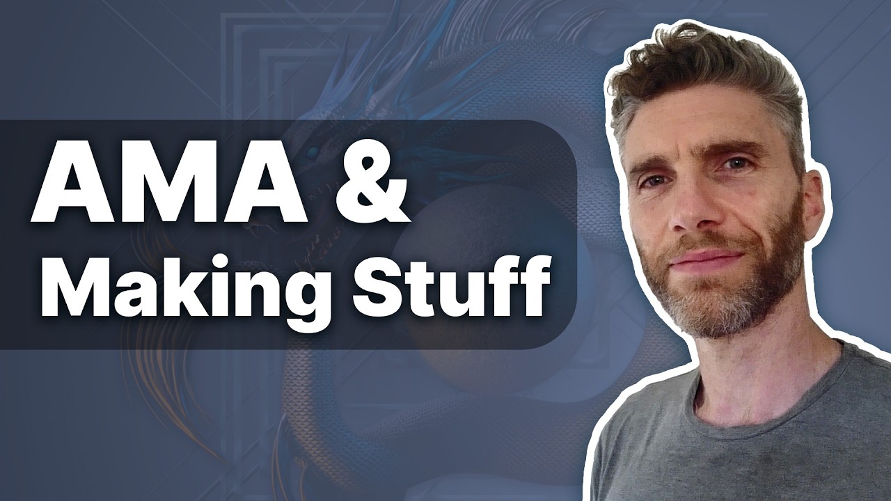 Ask Me Anything - Just chilling Out Answering Qu's & Making things - (come say hello)