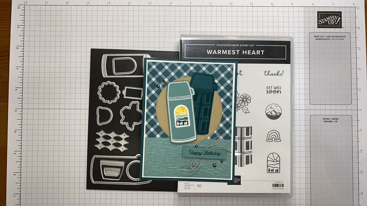 Stampin’ Up! Warmest Heart Birthday Card Tutorial