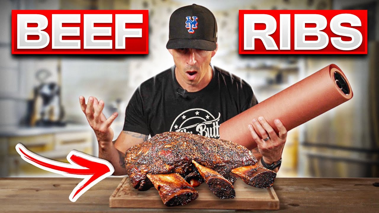 How to Smoke Beef Dino Ribs - Wrap vs No-Wrap Smoked Beef Ribs
