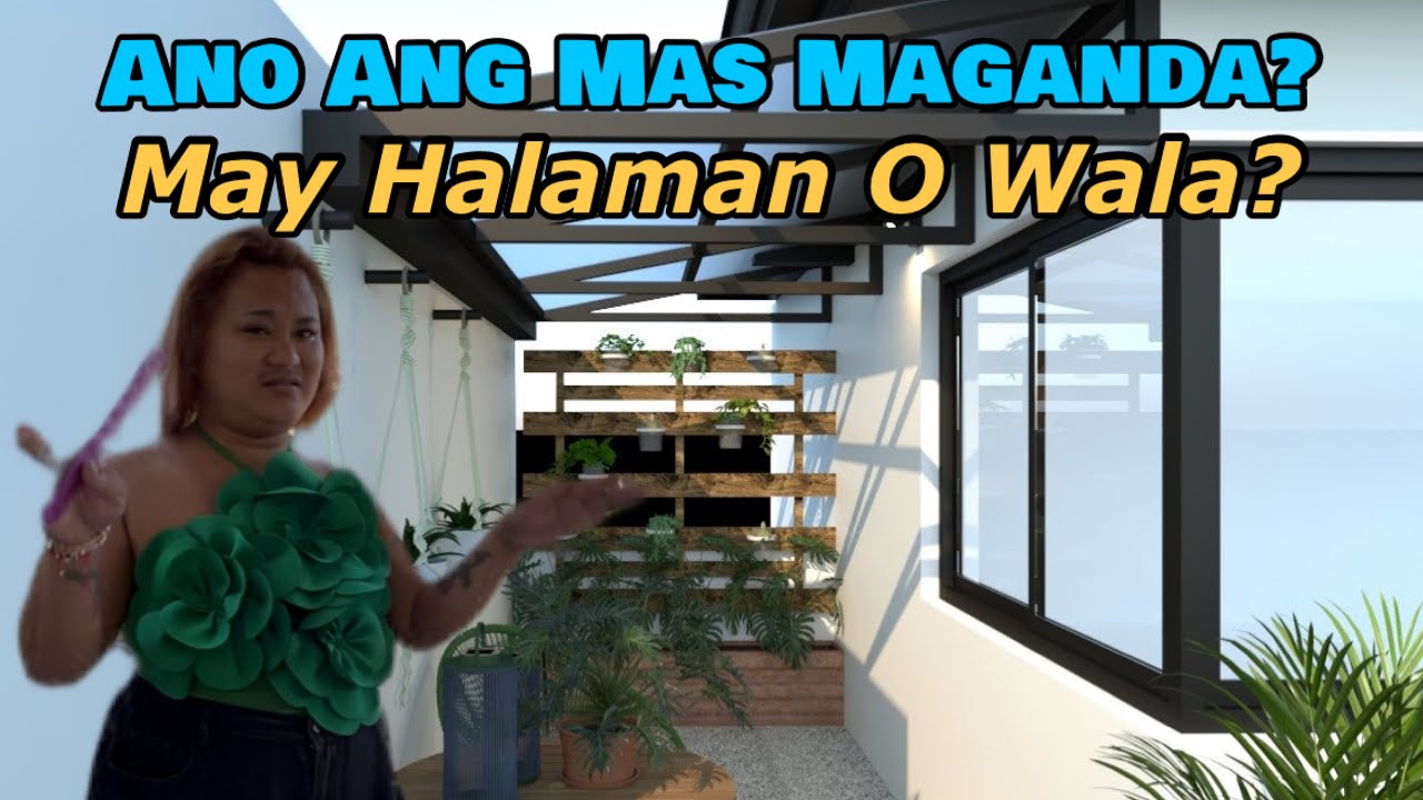 ANO BA KASI ANG MAS MAGANDA? MAY HALAMAN O WALA? @BakangVlog @ohdeeva