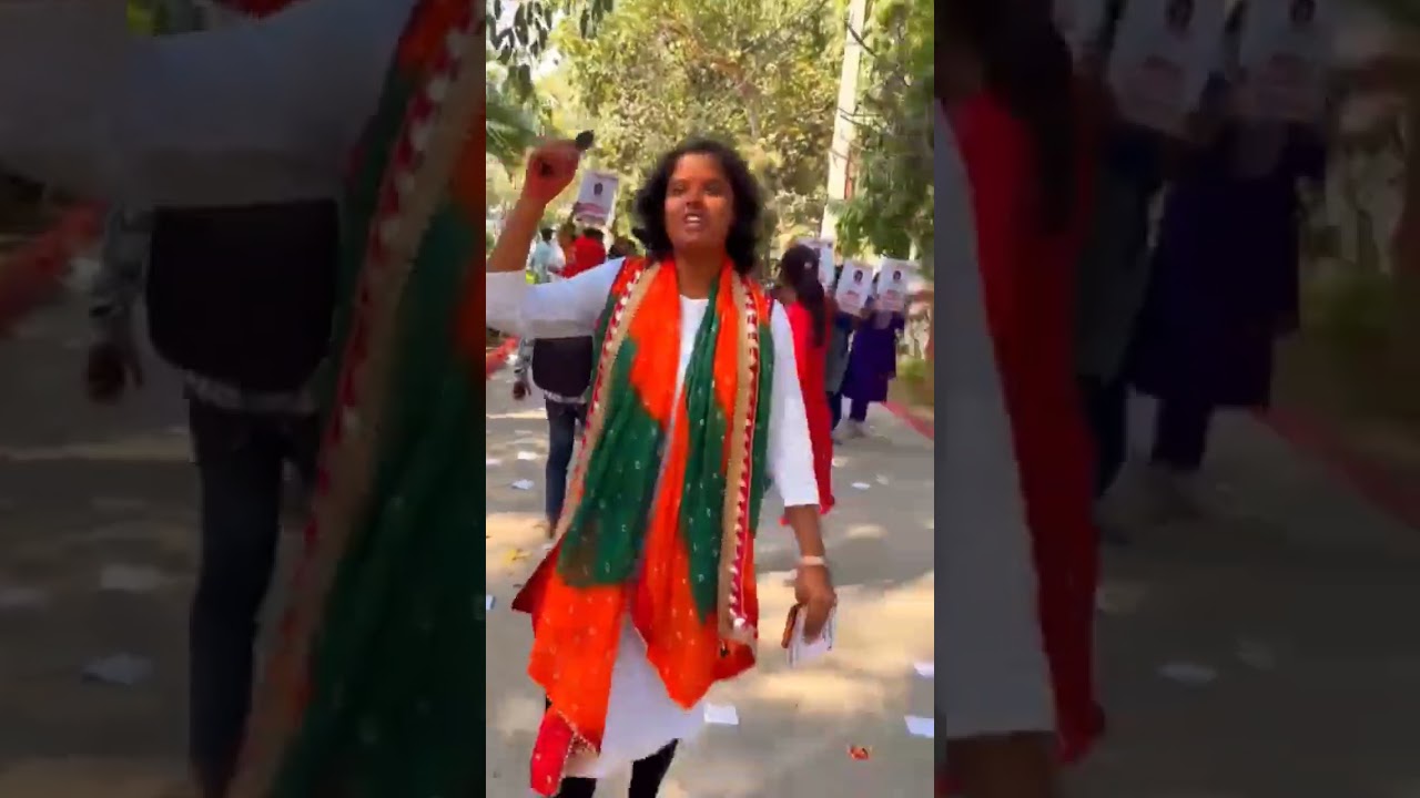 Maithaly Mrinalmi won President Election Patna University Election PUSU #patnauniversity #election