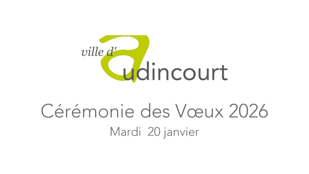 Cérémonie des Vœux 2026 (Direct)