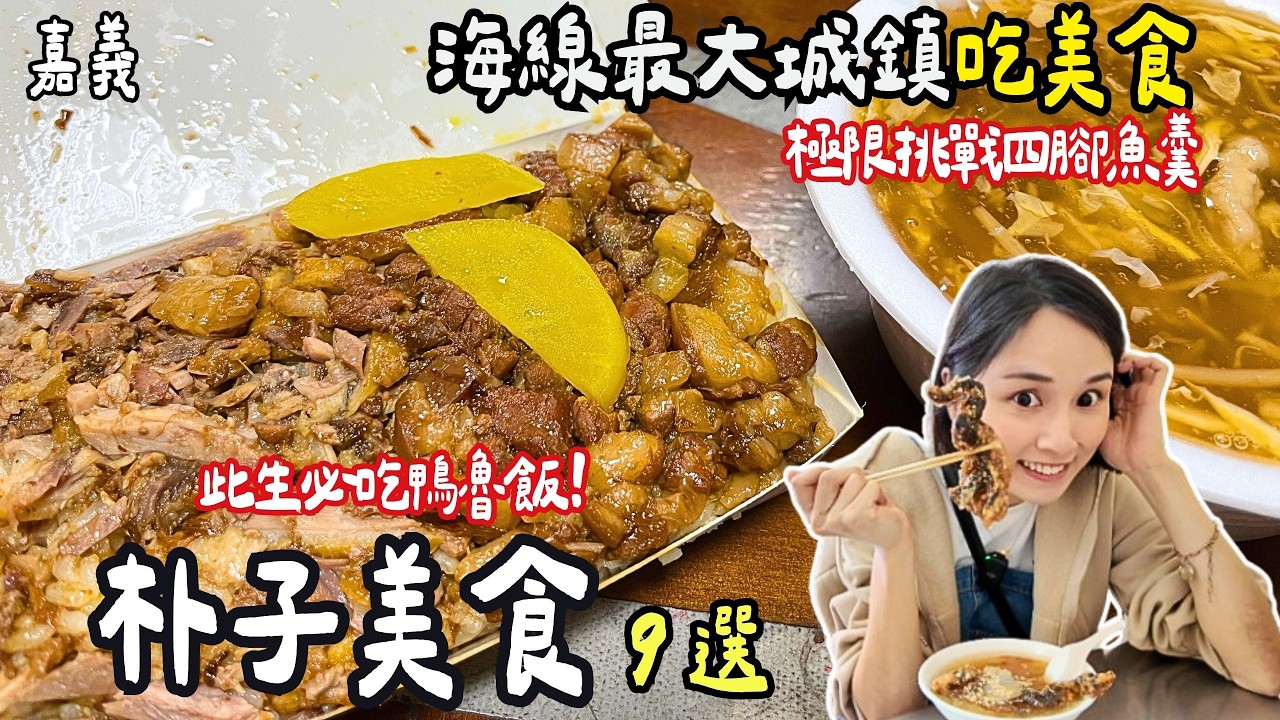 ❁【嘉義美食】朴子在地美食懶人包10選！配天宮周邊美食！百年老店古早味！海線最大城鎮吃什麼！全台最神鴨魯飯！