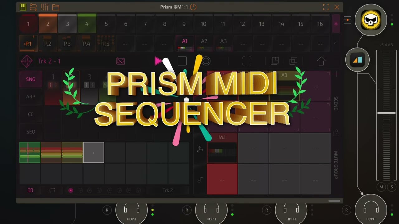 Prism MIDI Sequencer - You can blow this demo away - Song #1