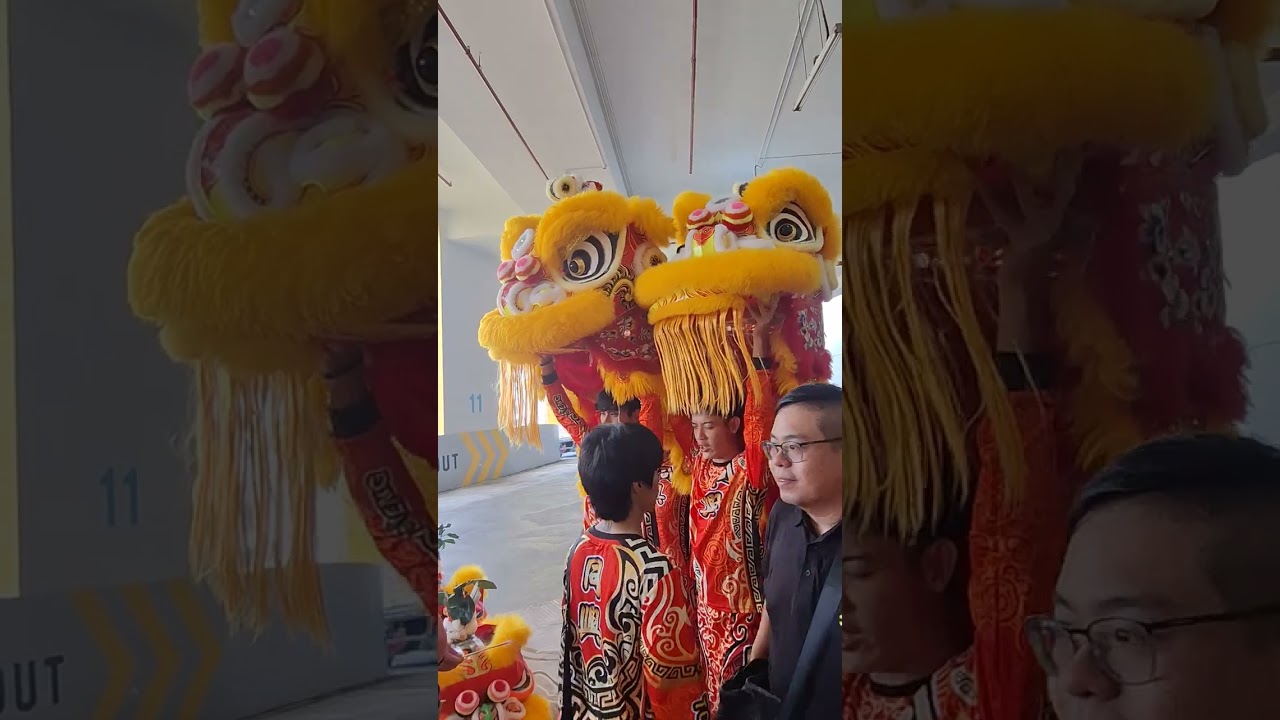 Tong heng  lion dance events ceremony 