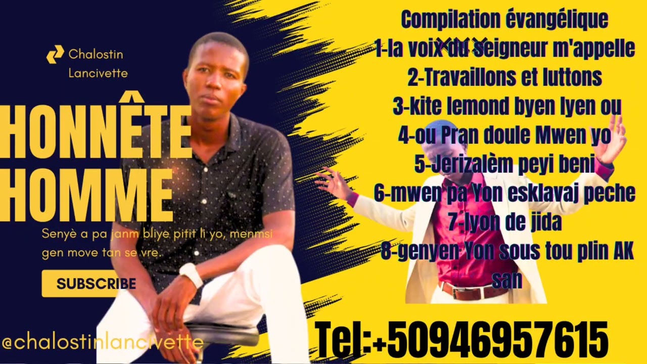 Compilation évangélique -Honnête homme (@Psalmiste_Chalostin-HH