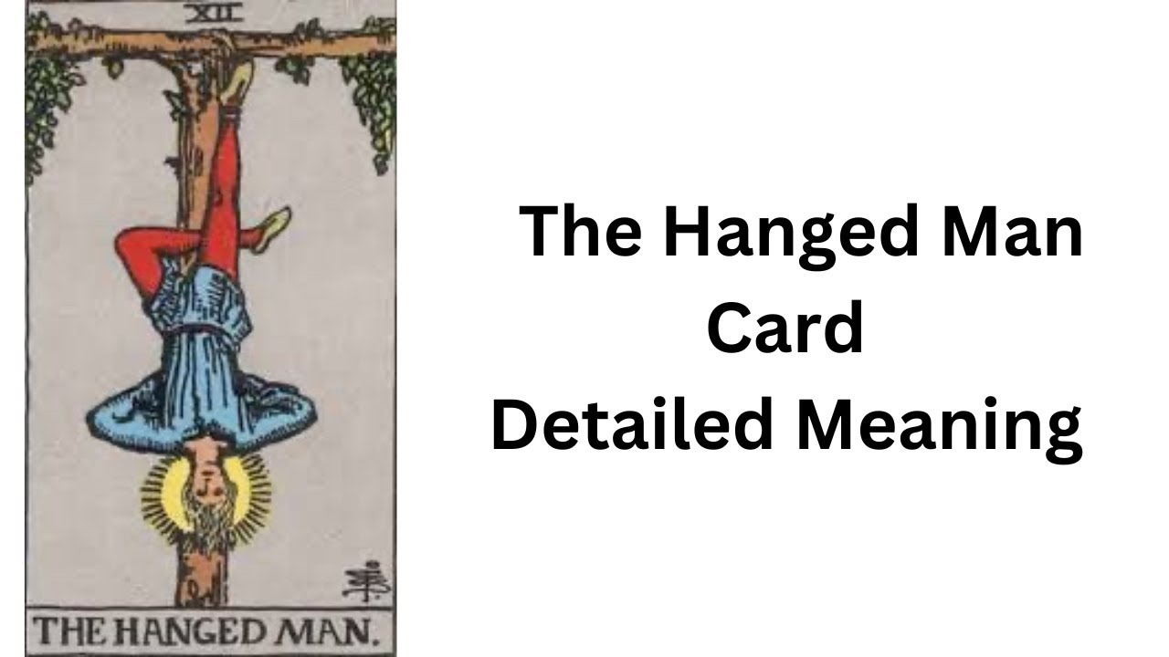 The Hanged Man — Tarot Card Meaning || Major Arcana || Learn Tarot With Nidhi