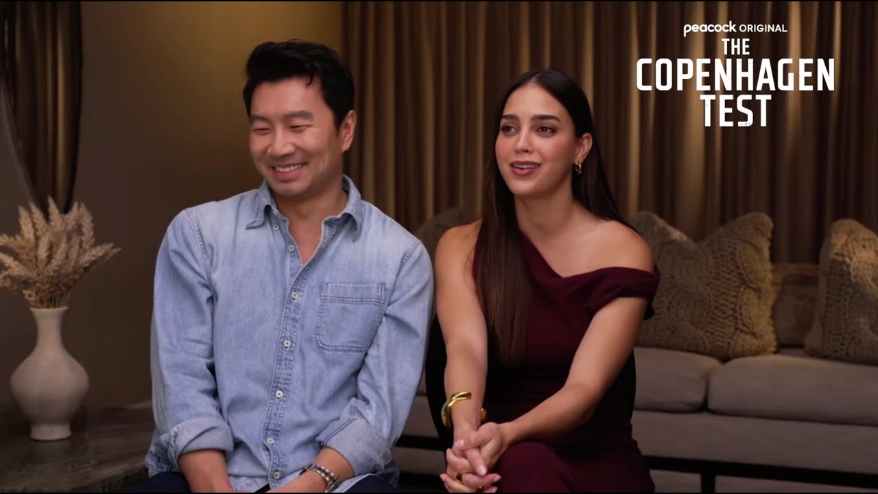 Simu Liu & Melissa Barrera Reveal Which Characters They'd Revisit | The Copenhagen Test Interview