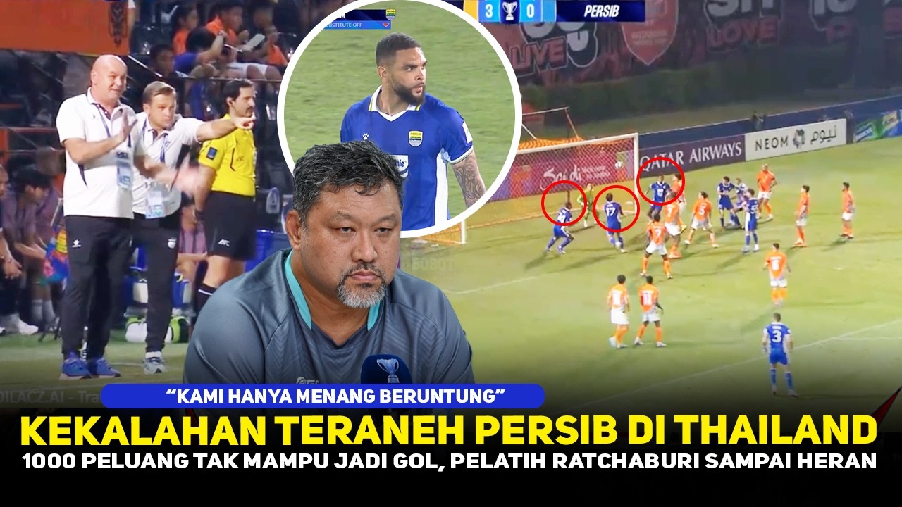 BOJAN SAMPAI NGAMUK❗️Semua Striker Persib Downgrade~Pelatih Ratchaburi Fc Tak Percaya