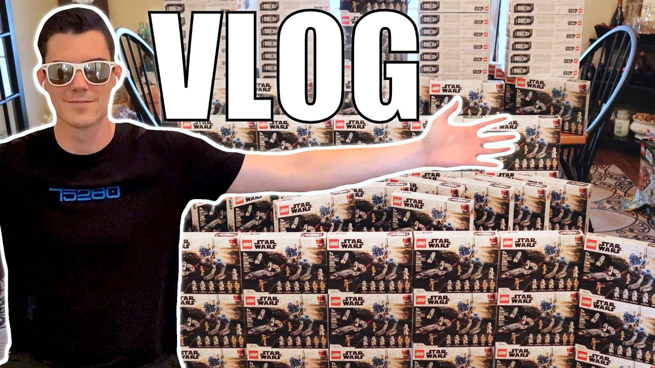 Spending MORE $$$ at the LEGO Store & 100 501st Battle Packs! | MandRproductions LEGO Vlog!
