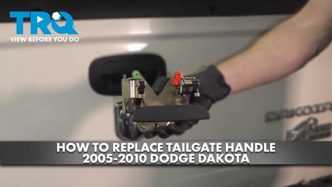 How to Replace Tailgate Handle 2005-2010 Dodge Dakota