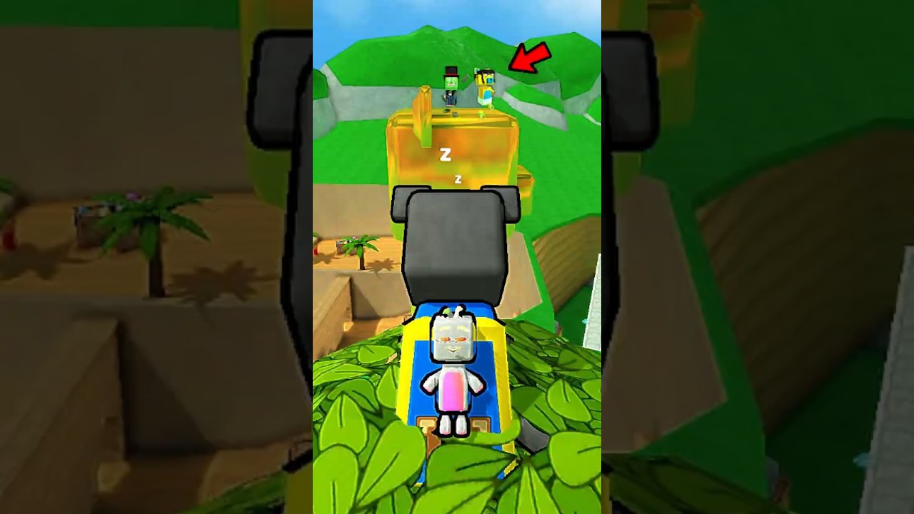 Как забраться на статую в SBA 12.0 😲 #shorts | Super Bear Adventure 💘